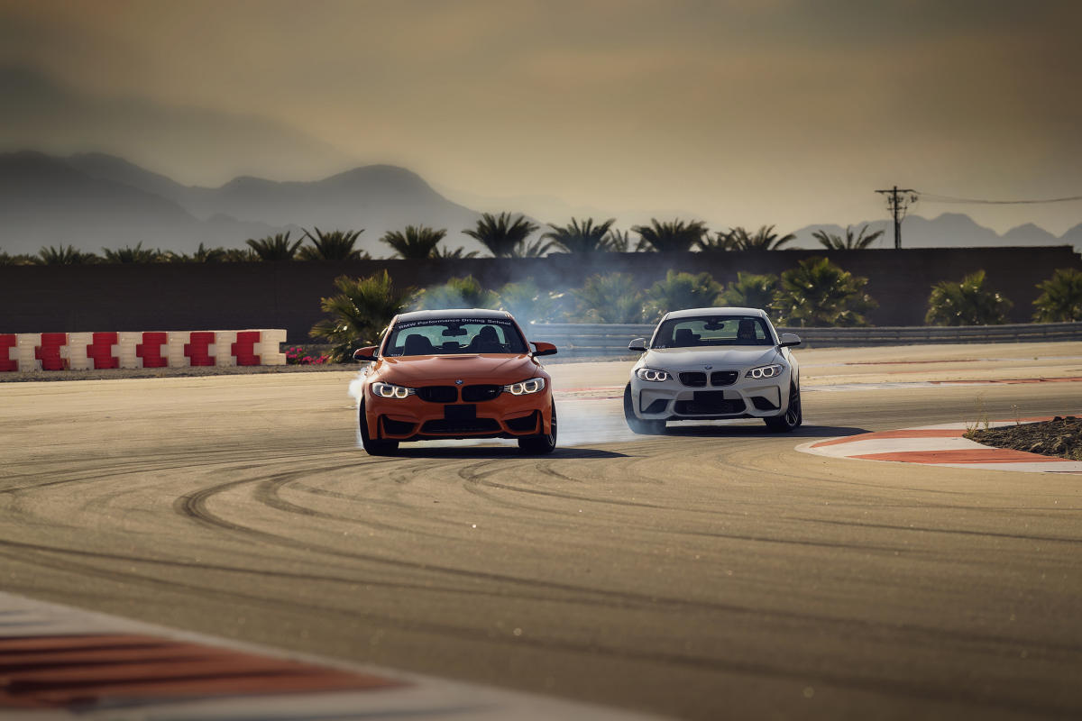 BMW M2s On Track