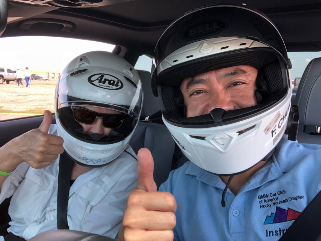 Driving Instructor and Student