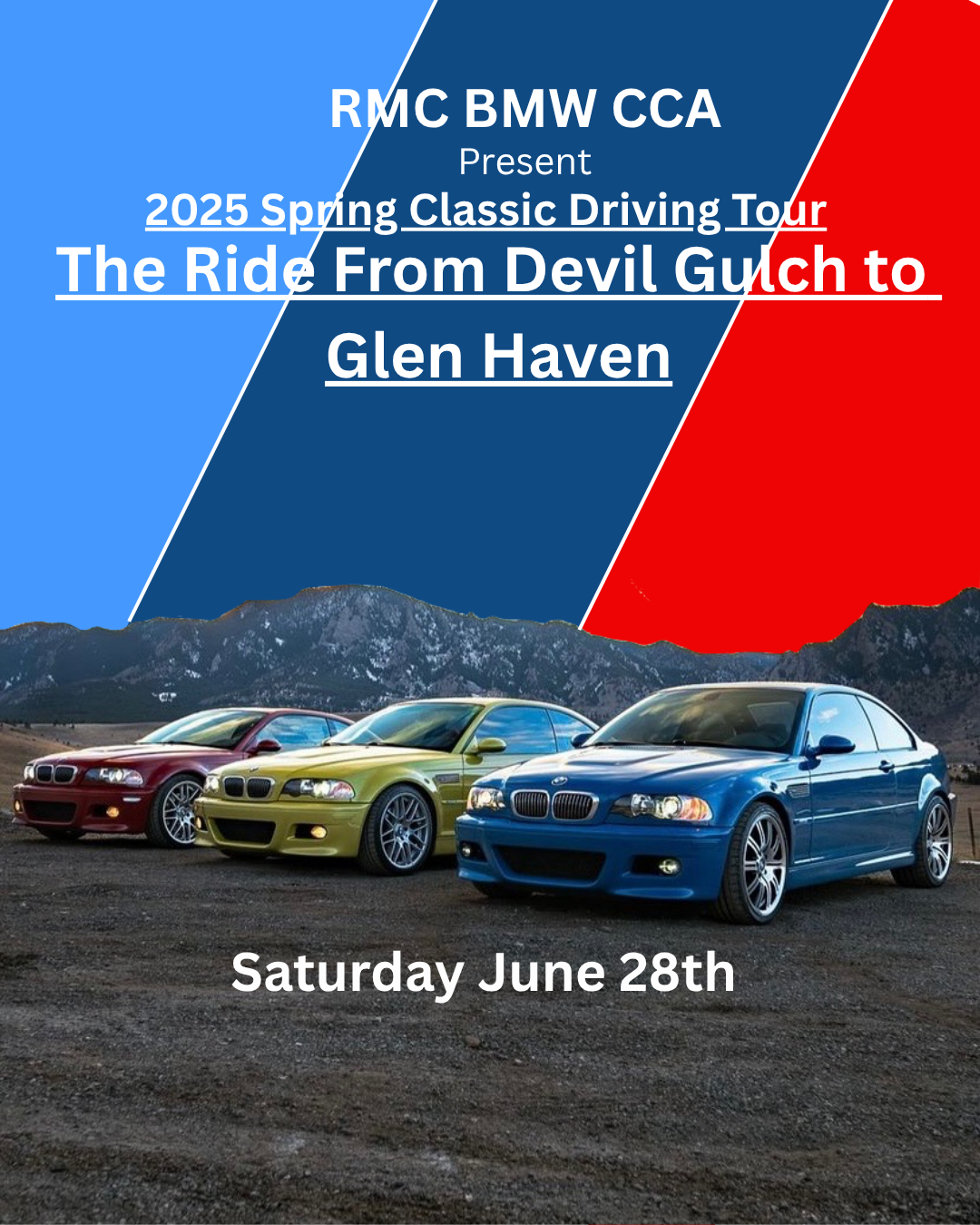 2025 Spring Classic Driving Tour: The Ride From Devil Gulch to Glen ...